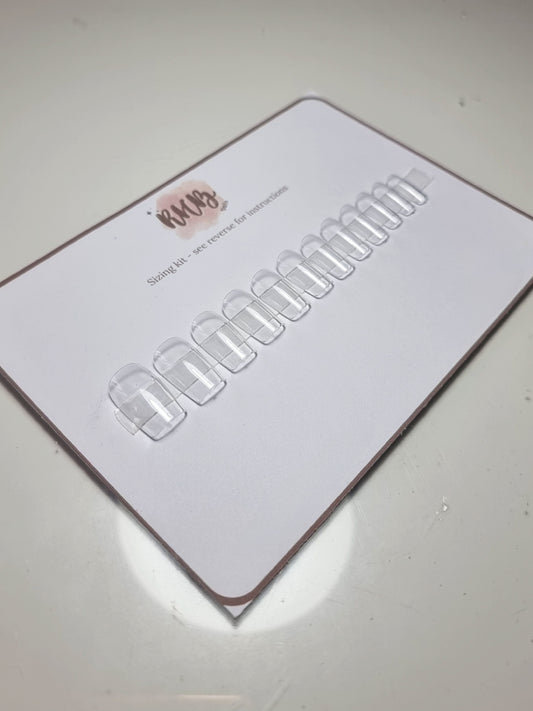Press on Nails Sizing Kit